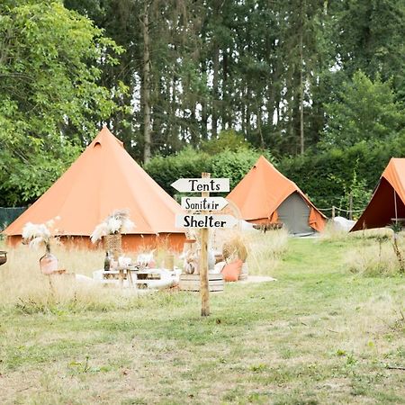 Fiertelmeers Boutique Glamping Hotel Ronse Bagian luar foto