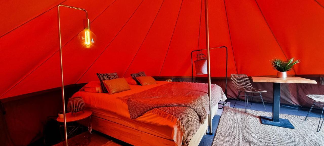 Fiertelmeers Boutique Glamping Hotel Ronse Bagian luar foto